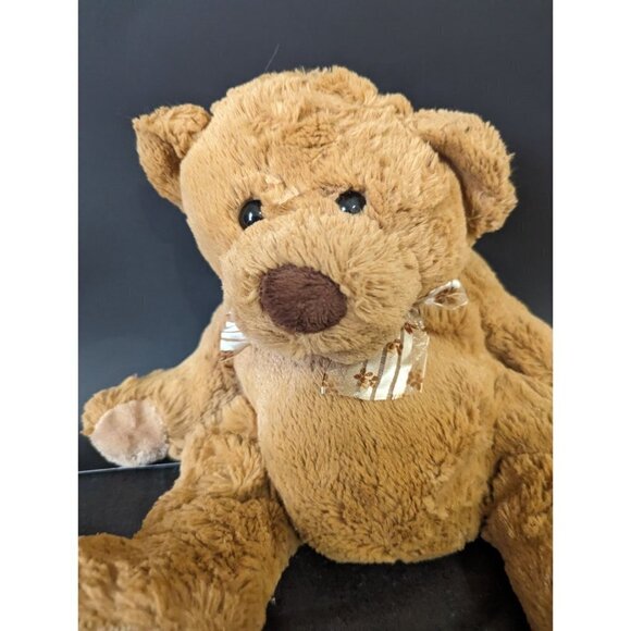 Wal Mart brown bear plush stuffed animal toy 12" soft cuddly - Picture 1 of 7